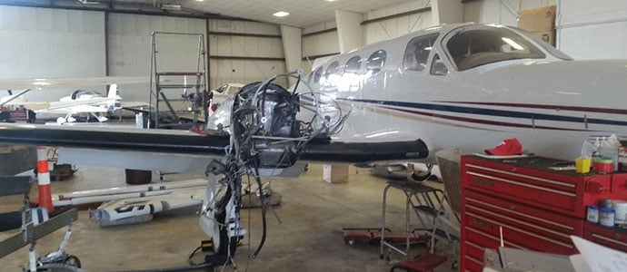 Aircraft Wing Maintenance